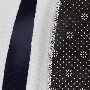 Tappeto per bambini in poliestere bianco ⌀ 100 cm tappetino per sala giochi con stampa animale