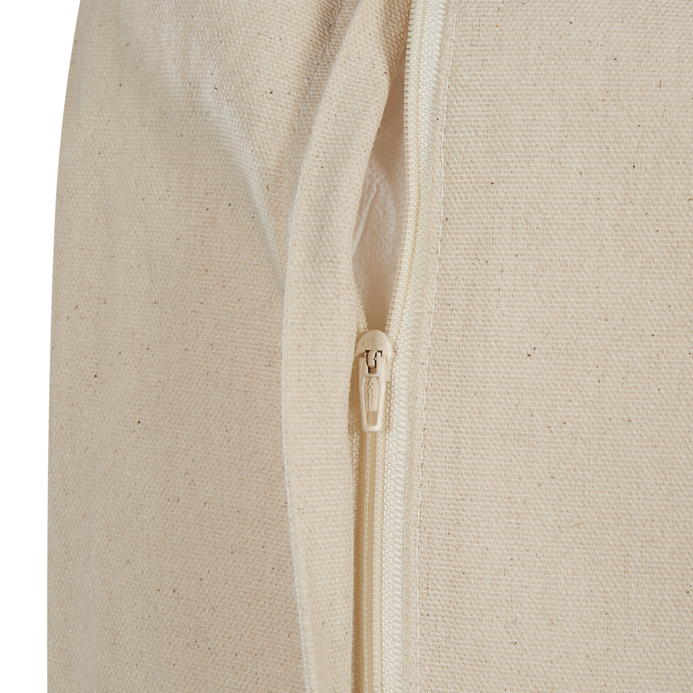 Set di 2 cuscini in cotone ramato 50 x 50 cm motivo geometrico metallizzato glamour