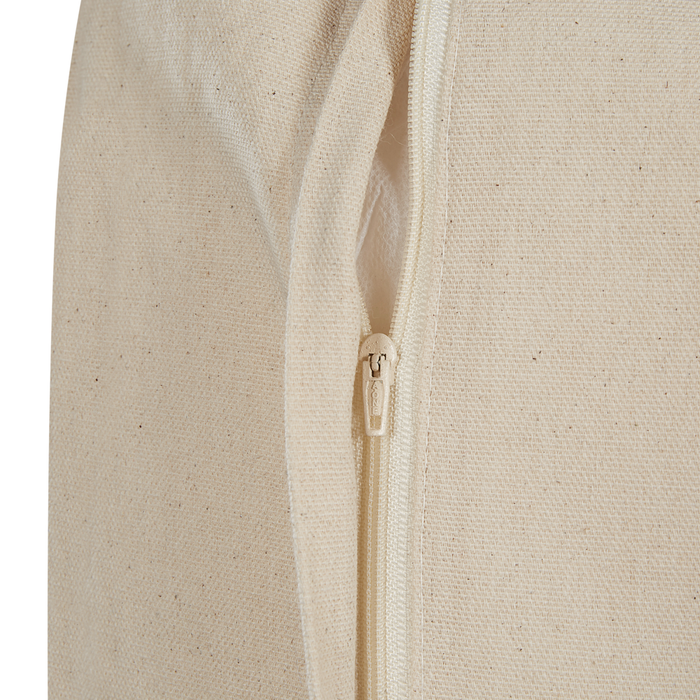 Set di 2 cuscini in cotone ramato 50 x 50 cm motivo geometrico metallizzato glamour