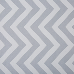 Tappeto passatoia bianco grigio poliestere 70 x 200 cm rettangolare chevron design