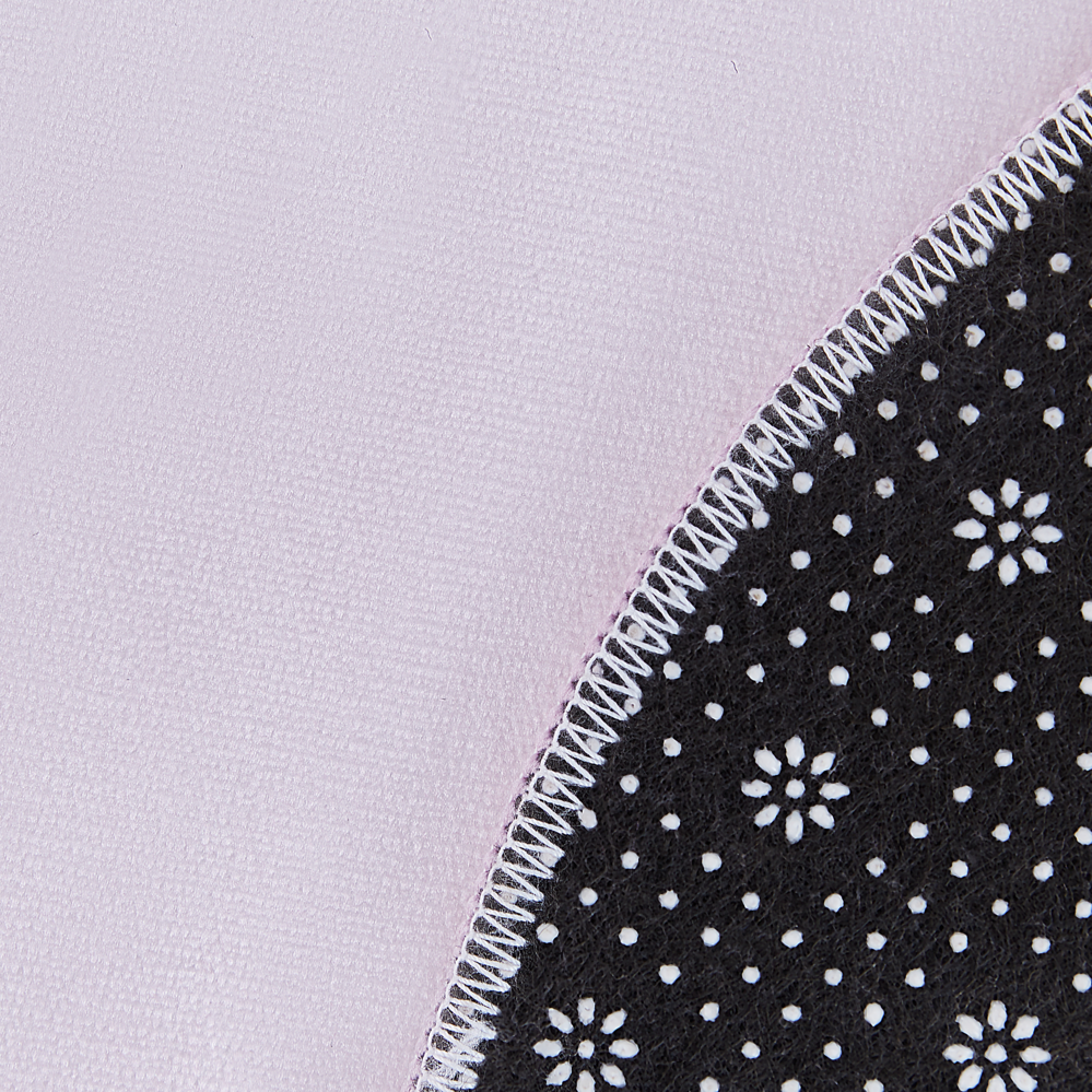 Tappeto rosa stampa nuvola 90 x 120 cm a pelo corto per la sala giochi dei bambini