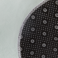 tappeto a pelo corto verde 90 x 120 cm a forma di nuvola per la sala giochi dei bambini