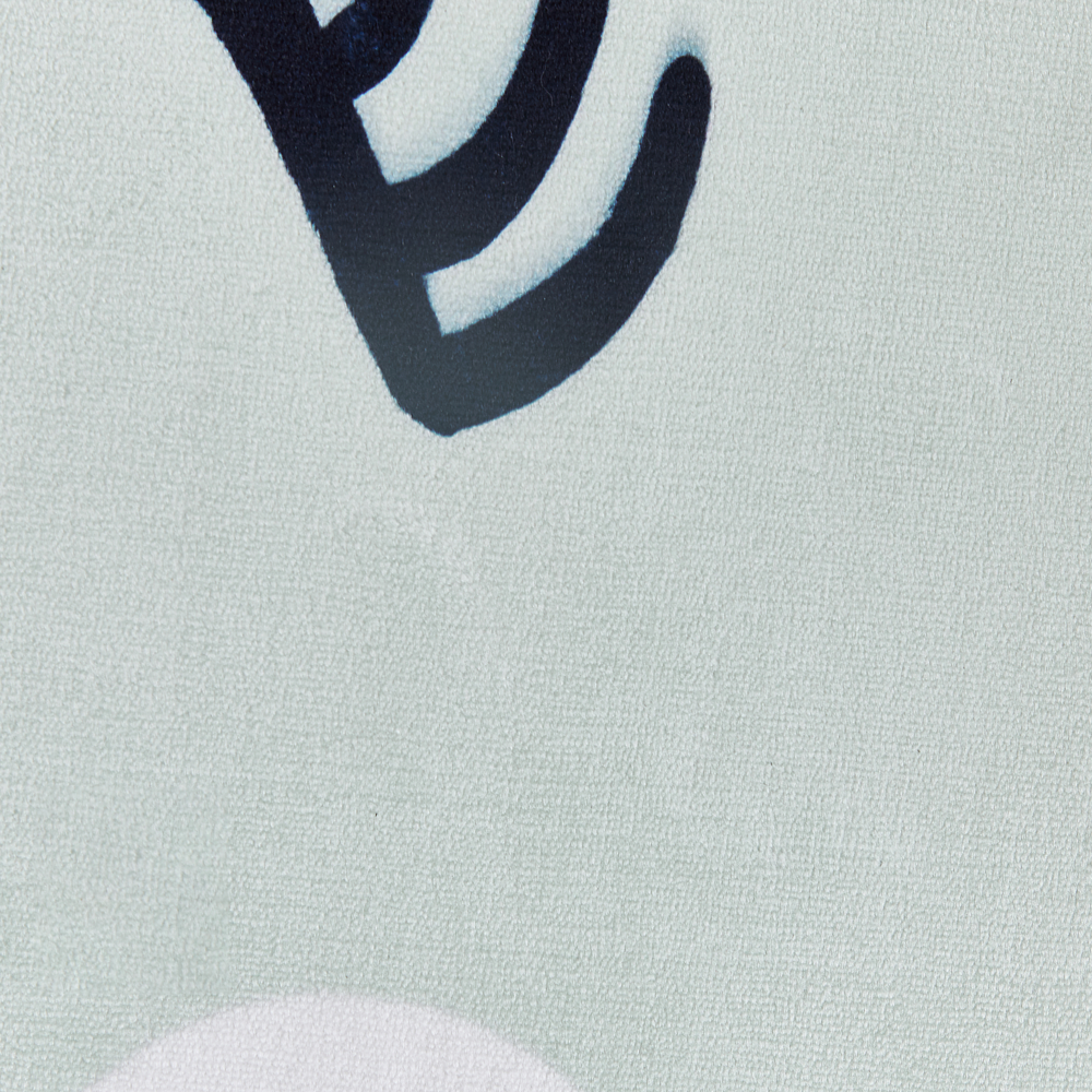 tappeto a pelo corto verde 90 x 120 cm a forma di nuvola per la sala giochi dei bambini