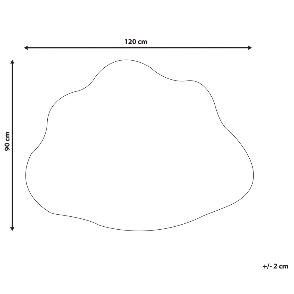 tappeto a pelo corto verde 90 x 120 cm a forma di nuvola per la sala giochi dei bambini