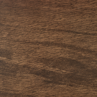 Set di 2 sedie da pranzo in legno scuro con decorativo design moderno e tradizionale