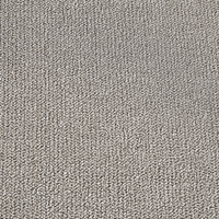 Set di 2 sedie in tessuto Imbottito grigio chiaro per soggiorno in stile scandinavo