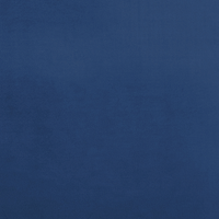 Letto blu marino velluto tappezzeria doppia dimensione gambe dorate testiera con rete a doghe 140 x 200 cm design minimalista