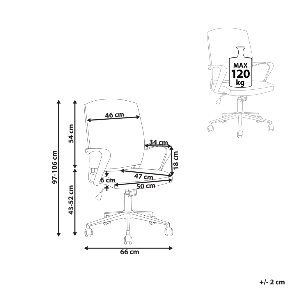 Sedia ufficio in materiale sintetico grigio e verde struttura in metallo schienale regolabile e girevole ufficio