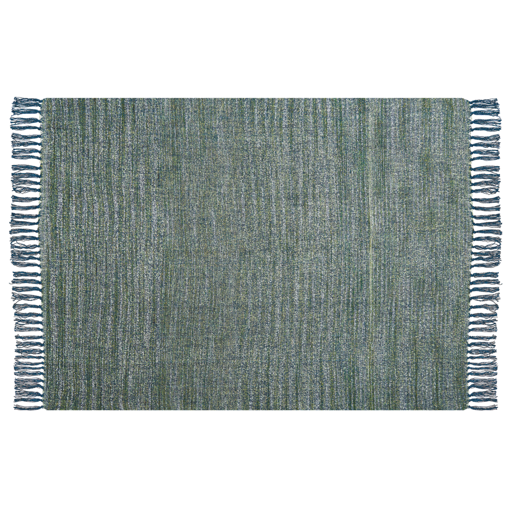 Coperta in acrilico verde acqua 130 x 170 cm Nappe Boho Soggiorno Camera da letto