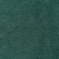 Divano velluto verde smeraldo curvo stile retrò a 3 posti gambe metallo dorato