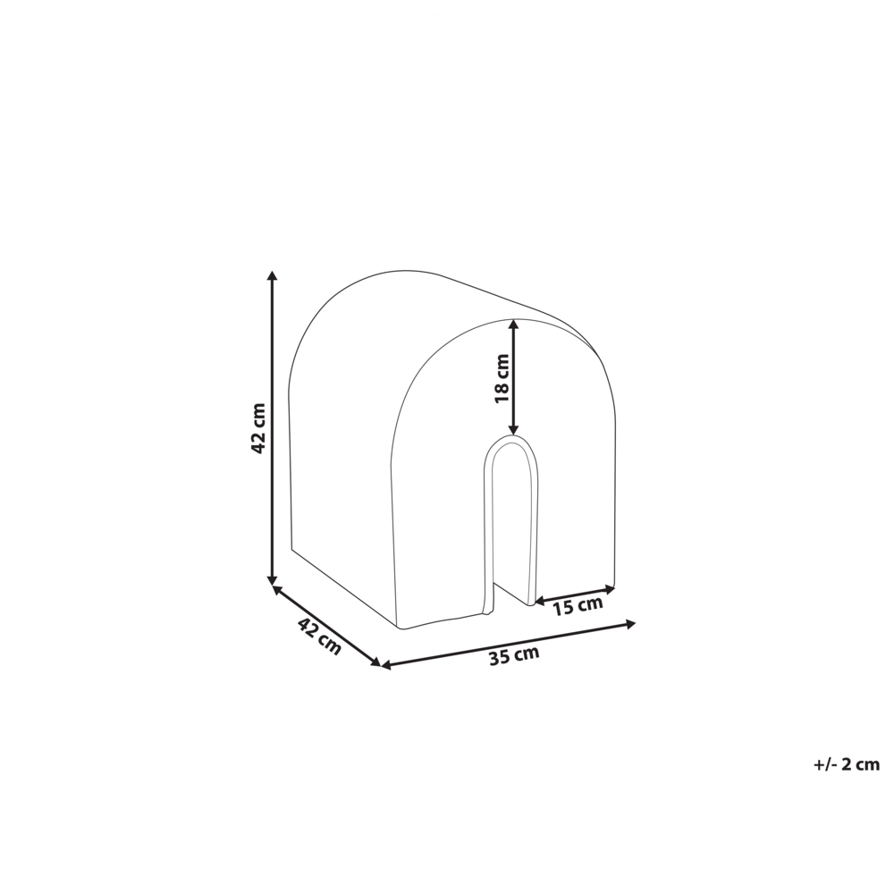 pouf rosa rivestimento velluto pouf forma u design moderno accessori soggiorno