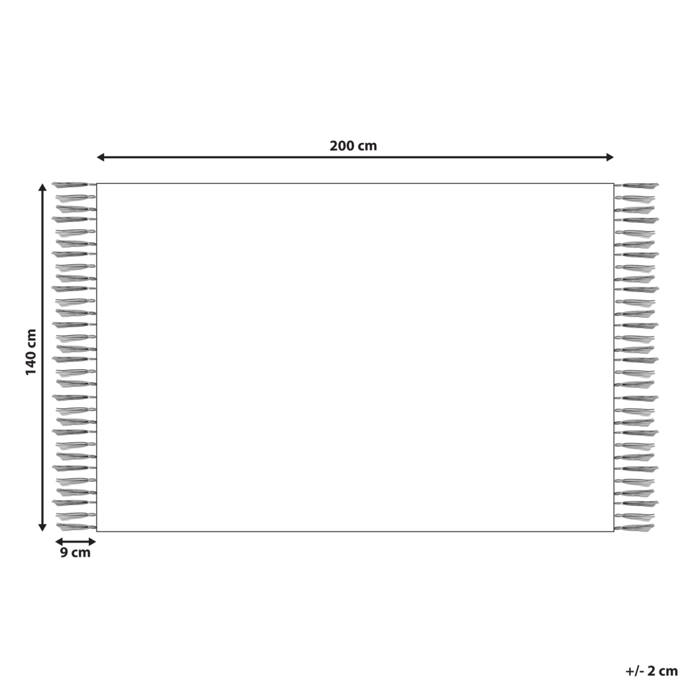 Tappeto moderno in viscosa con frange 140 x 200 cm grigio scuro stile moderno contemporaneo camera da letto soggiorno