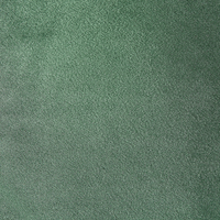 Divano ad angolo cuscini in tessuto di velluto verde scuro gambe in metallo con finitura in legno