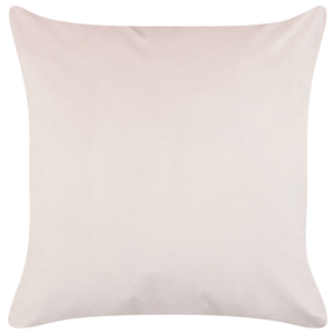 Set di 2 cuscini decorativi velluto blu rosa 45 x 45 cm stampa foglia accessori decoro glamour