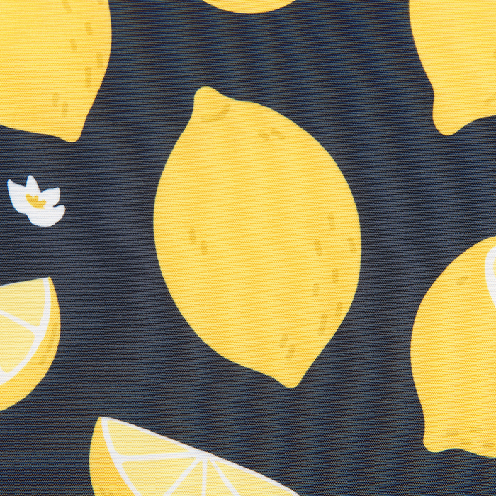 Set di 2 cuscini in poliestere con motivo a limoni 45 x 45 soggiorno camera da letto