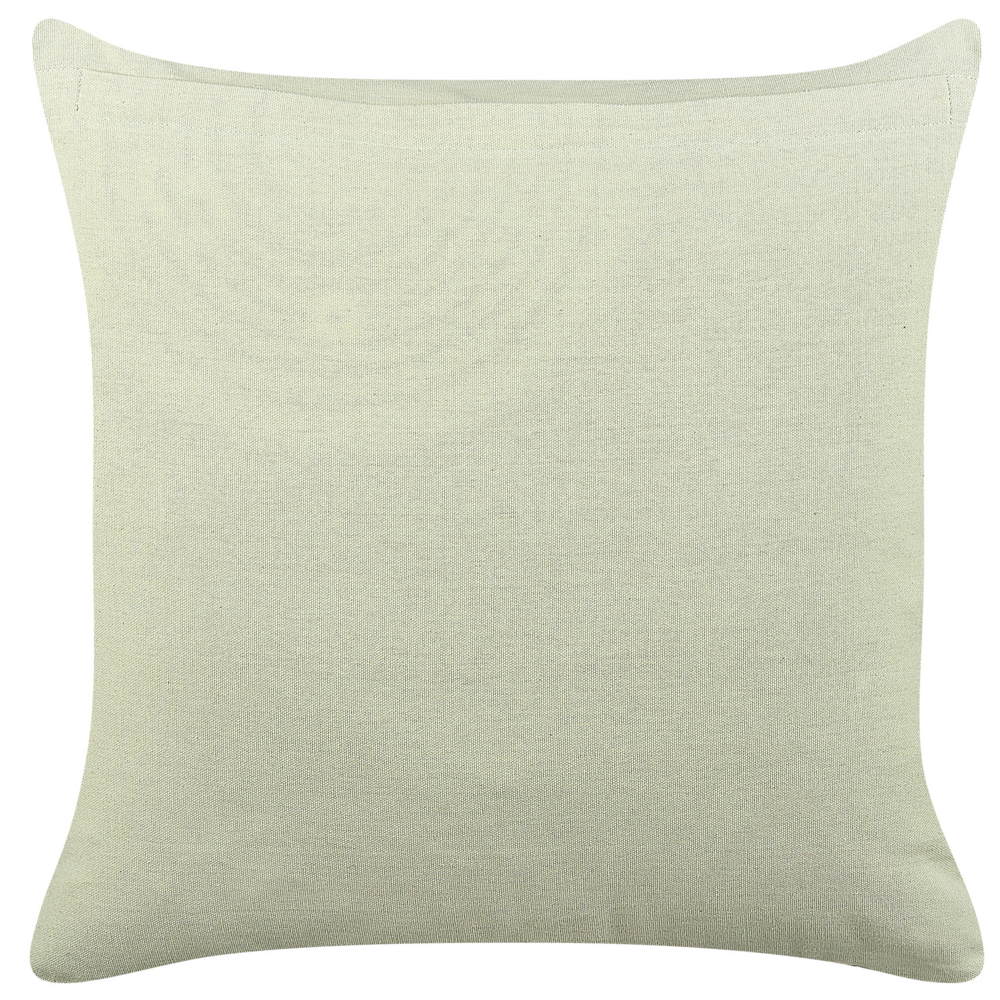 Set di 2 cuscini in velluto con motivo floreale 45x45 cm verde soggiorno camera da letto stile boho