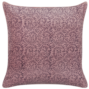 Cuscino in velluto con motivo floreale 45x45 cm rosa stile boho camera da letto soggiorno