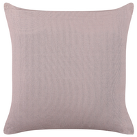 Set di 2 cuscini in velluto con motivo a strisce 45x45 cm rosa soggiorno camera da letto stile boho