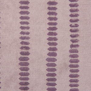 Set di 2 cuscini in velluto con motivo a strisce 45x45 cm rosa soggiorno camera da letto stile boho