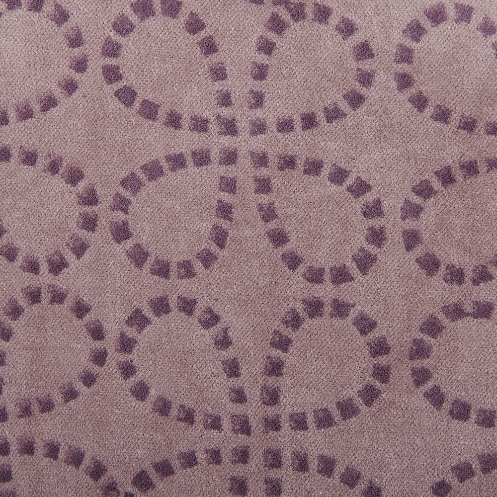 Set di 2 cuscini in velluto con motivo geometrico 45x45 cm rosa soggiorno camera da letto stile boho