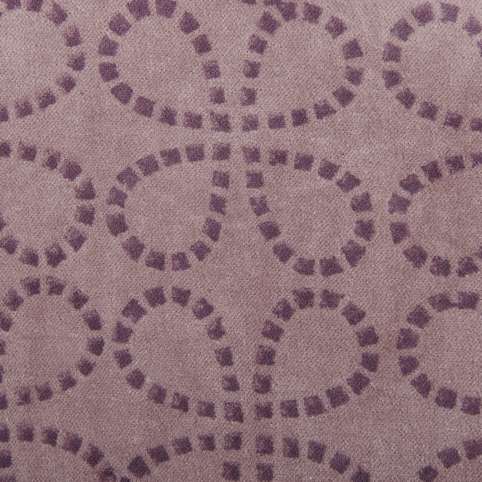 Set di 2 cuscini in velluto con motivo geometrico 45x45 cm rosa soggiorno camera da letto stile boho