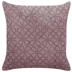 Cuscino in velluto con motivo geometrico 45x45 cm rosa stile boho camera da letto soggiorno