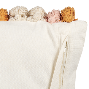 Cuscino decorativo cotone motivo geometrico 45 x 45 cm nappe decorative rivestimento sfoderabile accessori decorativi