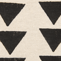 Set di 2 cuscini motivo geometrico 45 x 45 cm nappe decorative rivestimento sfoderabile accessori decorativi