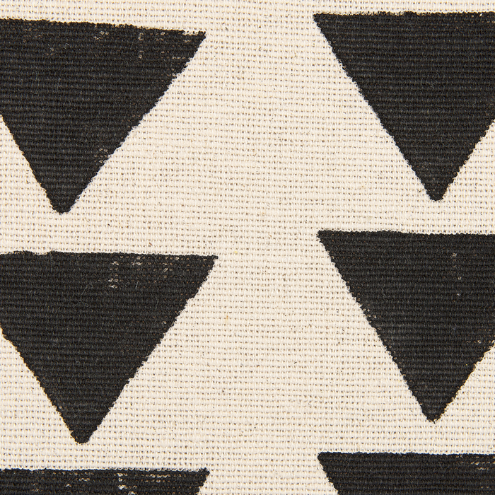 Set di 2 cuscini motivo geometrico 45 x 45 cm nappe decorative rivestimento sfoderabile accessori decorativi