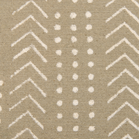 Set di 2 cuscini decorativi cotone grigio 45 x 45 cm motivo geometrico stampa laminata accessori stile boho