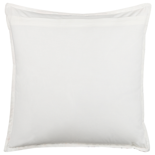 Cuscino decorativo cotone multicolore motivo floreale 45 x 45 cm nappe decorative rivestimento sfoderabile accessori decorativi