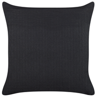 Cuscino decorativo nero verde velluto 45 x 45 cm velluto motivo fiore moderno glamour decor