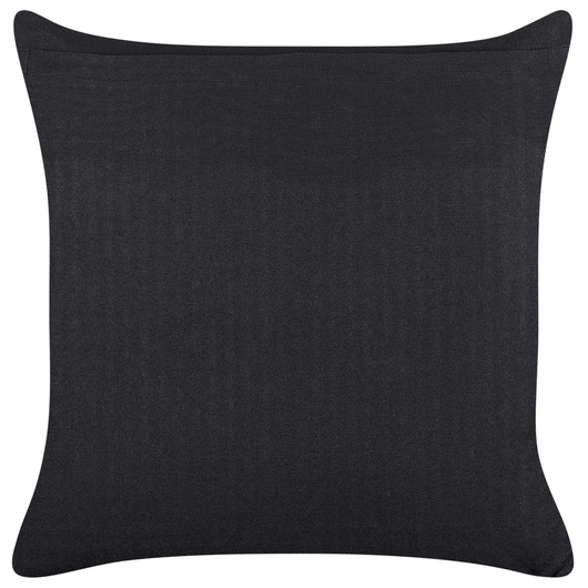 Cuscino decorativo nero verde velluto 45 x 45 cm velluto motivo fiore moderno glamour decor