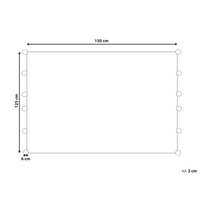 Coperta in cotone grigio con pompon 125 x 150  stile boho soggiorno camera da letto accessorio divano