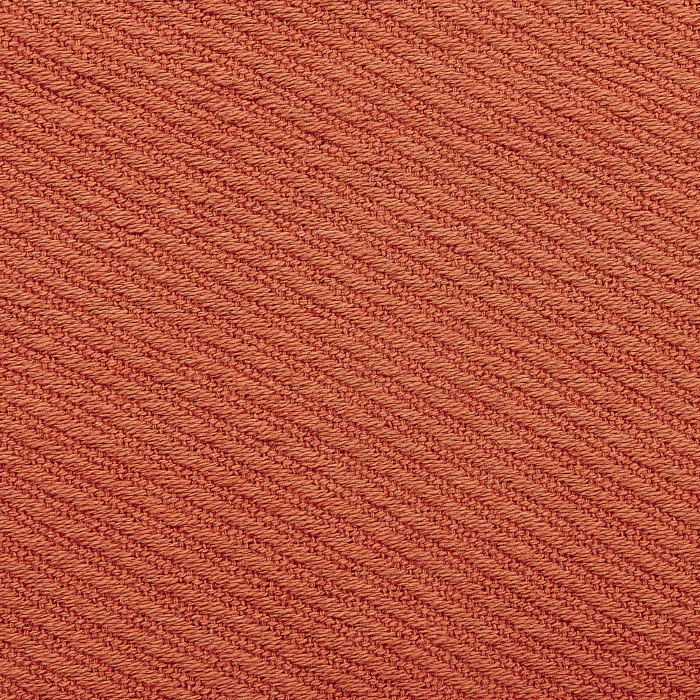 Coperta rossa in cotone e con frange fatta a mano 125 x 150 cm soggiorno camera da letto divano