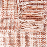 Coperta con frange fatta a mano 125 x 150 cm multicolore plaid copriletto camera da letto soggiorno