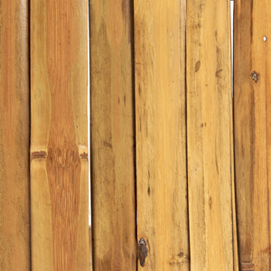 Tavolo bistrot pieghevole legno di bambù chiaro con ombrellone 245 cm giardino terrazza balcone