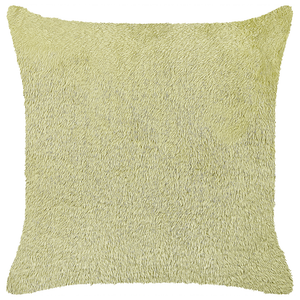 Set di 2 cuscini decorativi in poliestere verde 45 x 45 cm in stile boho con imbottitura