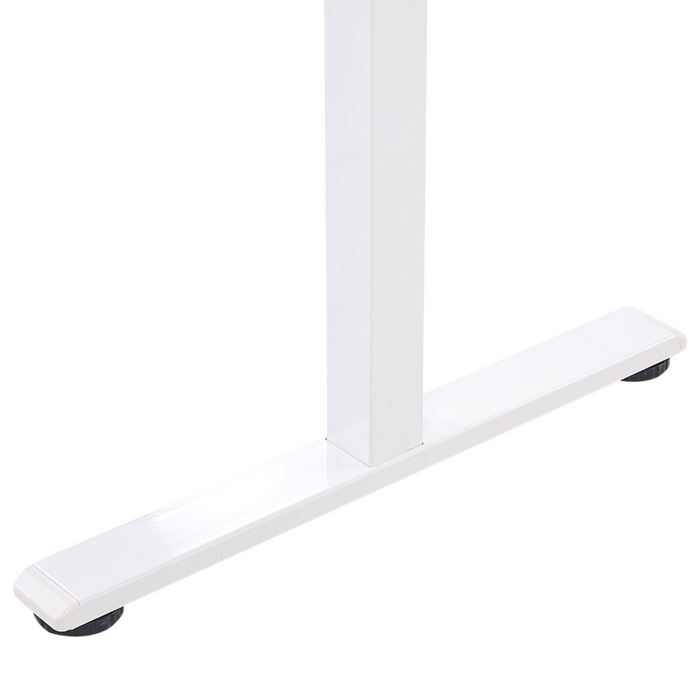 Scrivania elettrica ad altezza regolabile bianco 120x60 cm ufficio studio lavoro