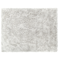 Coperta in morbida pelliccia sintetica grigia 150 x 200 cm camera da letto salotto soggiorno