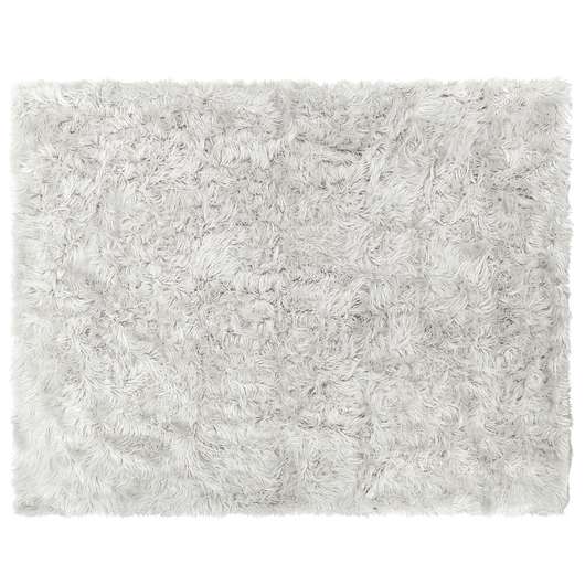 Coperta in morbida pelliccia sintetica grigia 150 x 200 cm camera da letto salotto soggiorno