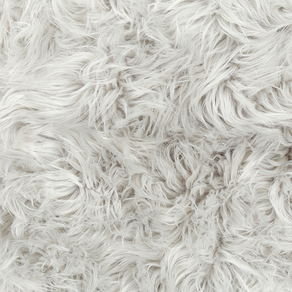 Coperta in morbida pelliccia sintetica grigia 150 x 200 cm camera da letto salotto soggiorno