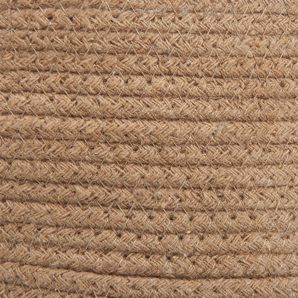 Set di 2 cesti in iuta beige stile boho interno esterno