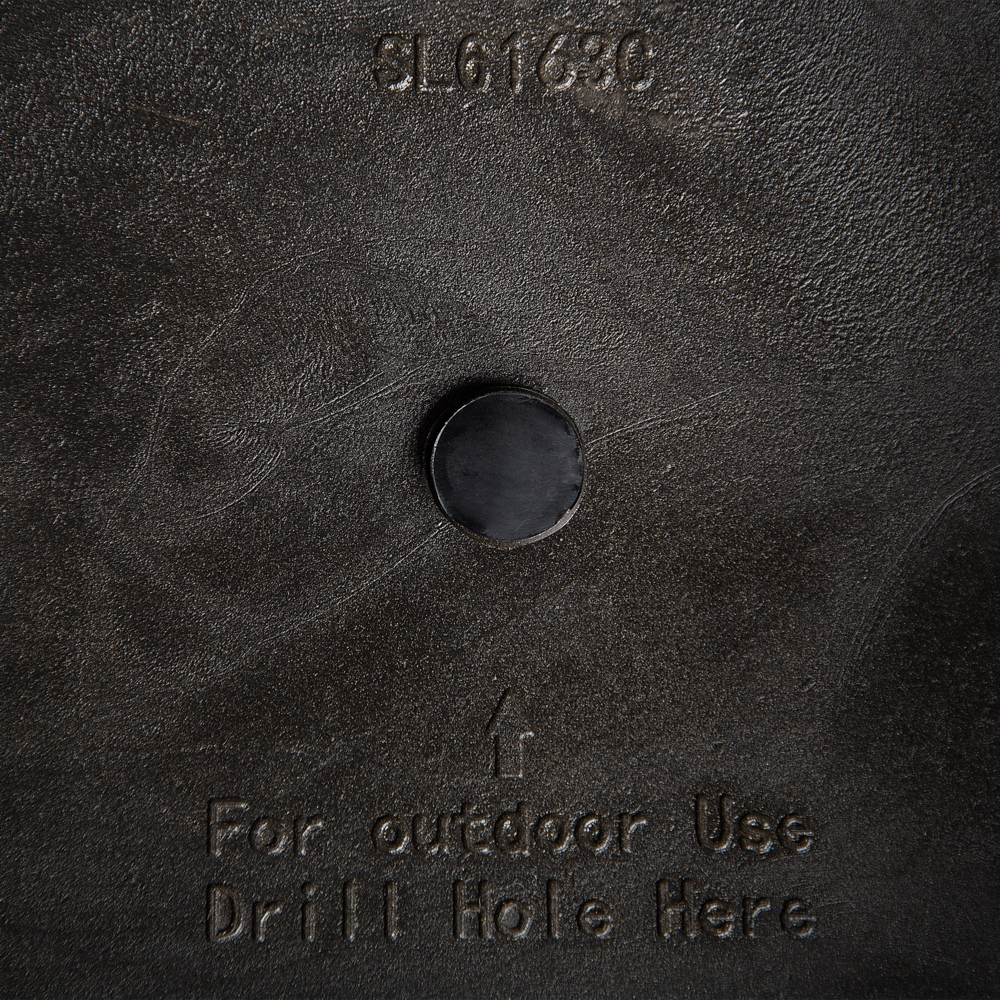 Set di 2 vasi per piante polvere di pietra grigio chiaro 74 x 32 cm accessori per interni e interni moderni e minimalisti