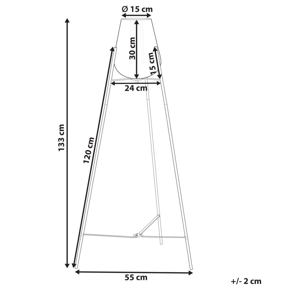 Lampada da terra in metallo con plafoniera vetro dorato 133 cm camera da letto soggiorno moderno contemporaneo