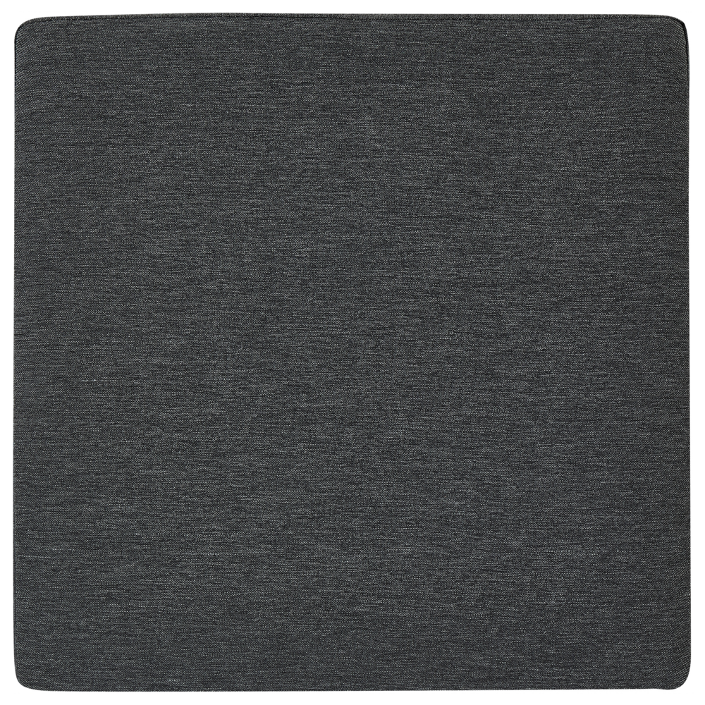 Set di 4 sedie da giardino in metallo nero grigio chiaro con schienale in legno set di 4 sedie da pranzo moderne