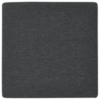 Set di 4 sedie da giardino in metallo nero grigio chiaro con schienale in legno set di 4 sedie da pranzo moderne