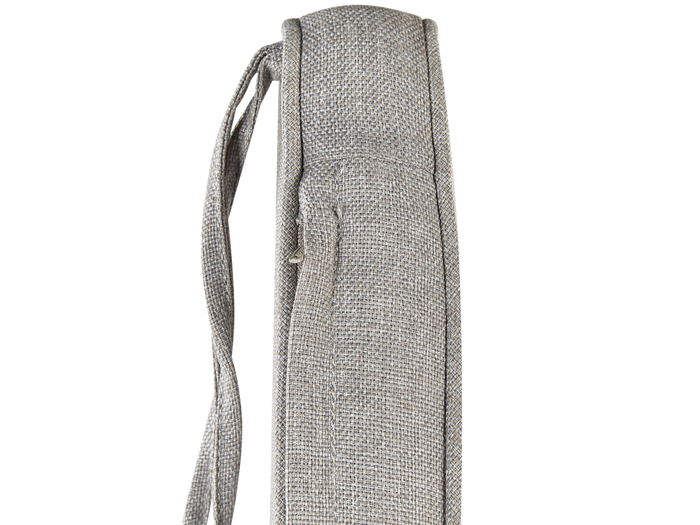 Cuscino per panchina da giardino grigio chiaro 108 x 45 cm resistenti ai raggi UV giardino balcone terrazza esterno