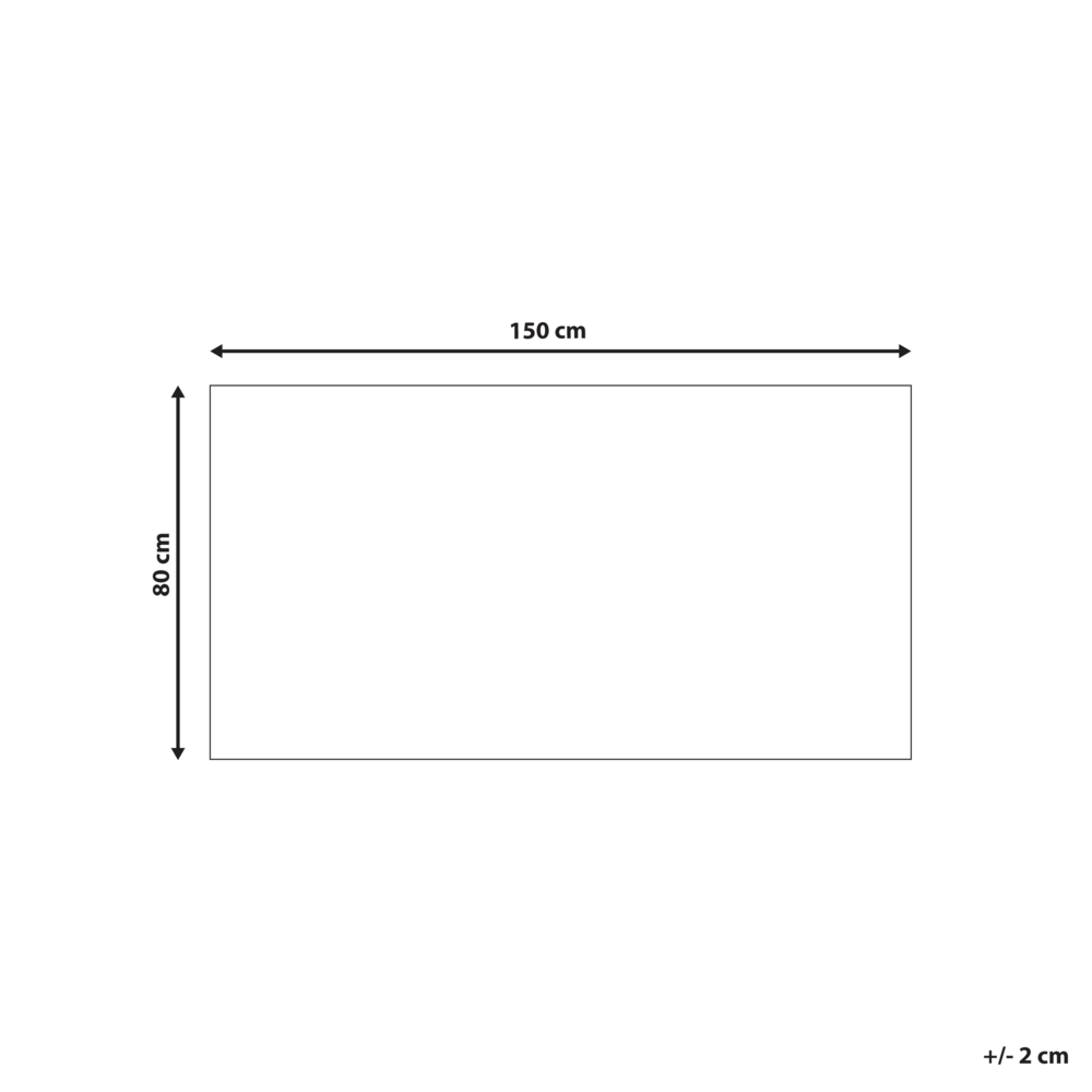 Tappeto in cotone bianco e marrone motivo a geometrico 80 x 150 cm camera da letto soggiorno ingresso