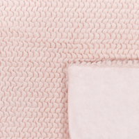 Coperta rosa in poliestere 200 x 220 cm copriletto decorativo in morbida pelliccia plaid